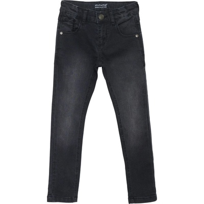 Minymo Детски дънки Minymo Kid's Jeans Stretch Slim Fit Boys Jeans - Grey Black - размер 110 (EU) (701-4001-0212)