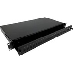 ALANTEC Пач панел Alantec FOP-1U-24SCS-C Rack 1U Black (FOP-1U-24SCS-C)
