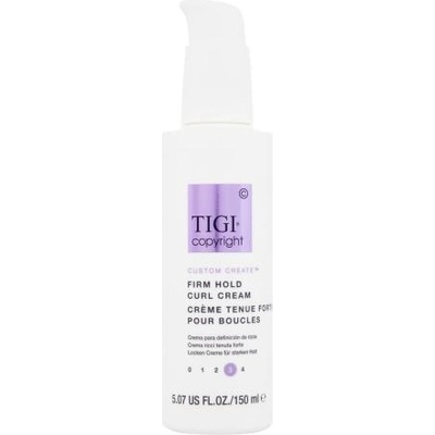 TIGI Copyright Custom Create Firm Hold Curl Cream фиксиращ крем за къдрава и вълнообразна коса 150 ml