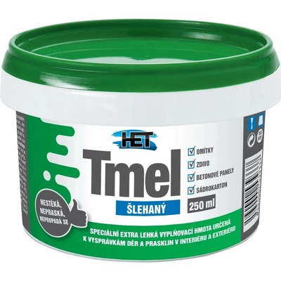 HET Šľahaný ľahčený tmel 250g