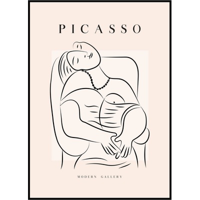 Jen tak z lásky Pablo Picasso - Láska Rozměr plakátu: 40 x 50 cm