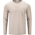 Aclima Мъжко мериносово термобельо Aclima Lightwool 180 Crewneck Merino shirt - Simply Taupe (216-4057-0311)
