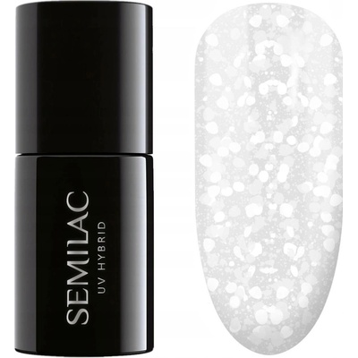 Hybridní lak na nehty Crushed Ice #490 Ice Crushed Semilac 7 ml