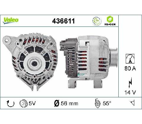 generátor VALEO 436611 436611
