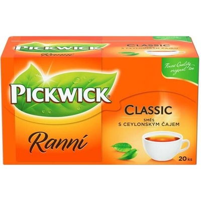 Pickwick Ranný čierny čaj Classic 20 x 1,75 g