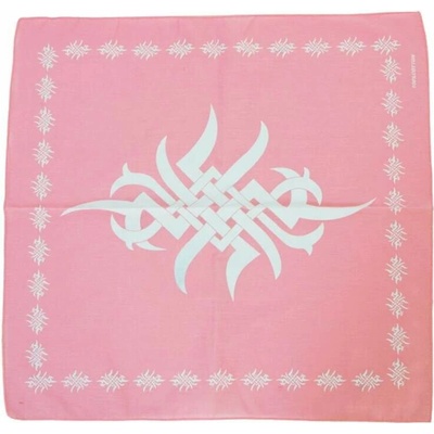 šátek bandana Tattoo Tribal růžový
