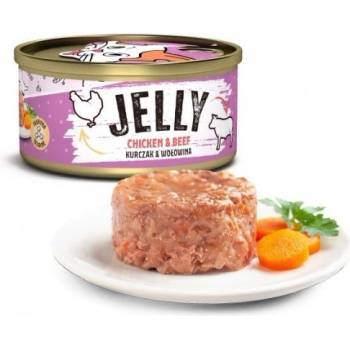 VetExpert Mr. Bandit Jelly Chicken with beef - консерва за котки - пилешко и телешко в желе, 80 гр - Полша