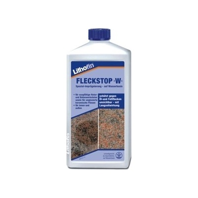 Lithofin Fleckstop W speciální impregnace rozpuštěná ve vodě, s NANO efektem 1000 ml