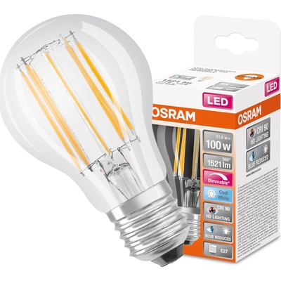 Osram LED žiarovka E27 A60 11W 100W 1521lm 4000K Neutrálne 300° CRI90 Stmievateľné vlákno SUPER STAR+