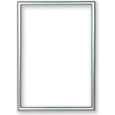 Fotorámeček BF Rozměr: A4 - 21 x 29,7 cm, Barva: Stříbrná, Typ zasklení: Sklo