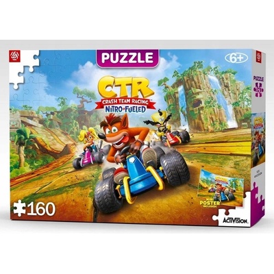 GOOD LOOT Crash Team Racing Nitro-Fueled 160 dílků