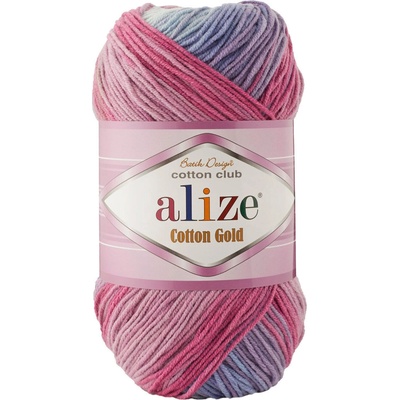 alize Cotton Gold Batik 3686 Плетива прежда (17703686-ALIZE)