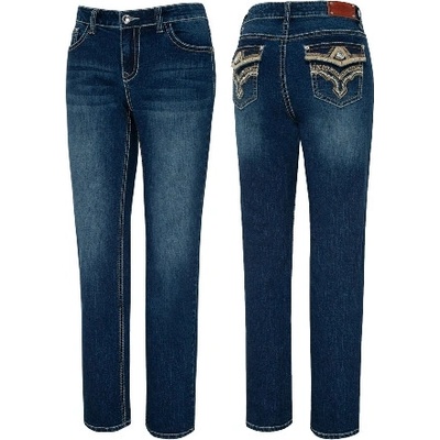 Dámské westernové jeans kalhoty DIAMOND – Zbozi.Blesk.cz