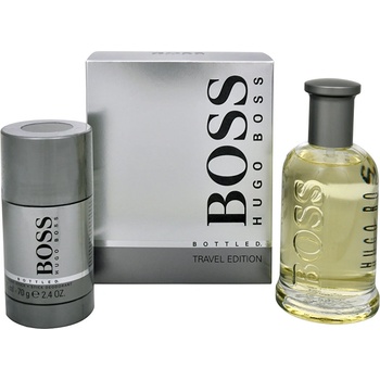HUGO BOSS No. 6 Bottled Подаръчен комплект, Тоалетна вода 100ml + Део стик 75ml (Travel set), мъже