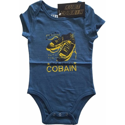 ROCK OFF Детско боди Nirvana - Kurt Cobain - ТЪМНОСИН - ROCK OFF - KCBG05TN
