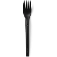 REFORK Vidlička z přírodního materiálu, black