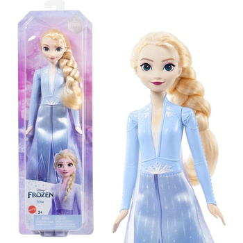 Mattel Disney Frozen Elsa vo fialových šatách