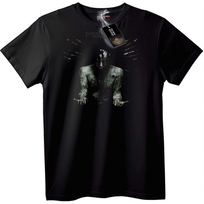 NOONEBRAND Тениска Рай в ада - XL, Black