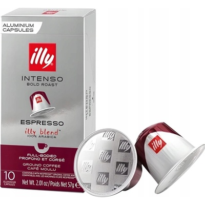Illy Intenso Bold Roast kapsule Do Nespresso 10 ks