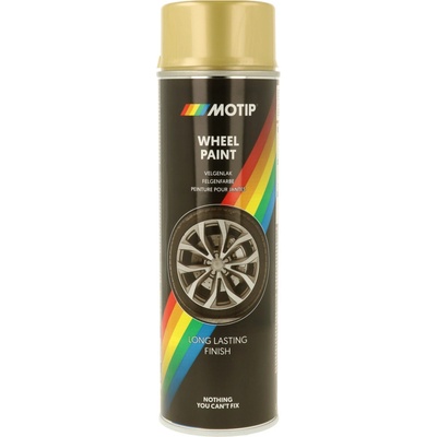 MOTIP sprej na disky kolies farba zlatá 500ml