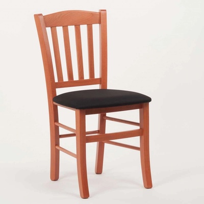 ITTC Stima Veneta s čalouněným sedákem Třešeň / Lux černá 23