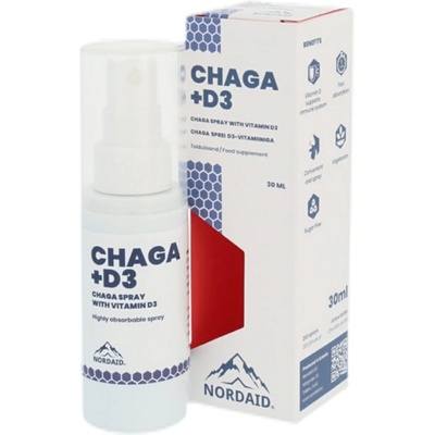 Nordaid Chaga + D3 Spray [30 мл]