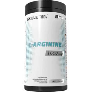 Skill Nutrition L-Arginine 1600 mg, 120 Vegan Capsules