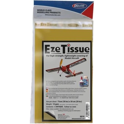Deluxe Materials Eze Tissue хартия за покриване 14g/m2 75x50cm античен (5бр)