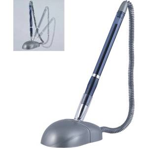  Химикалка с шнур и поставка Axent 0.7 mm Син (1601114-06-AB1019-02-А)