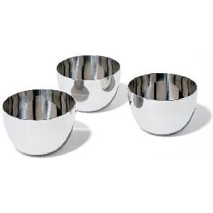 Alessi Купички за закуски Mami стомана неръждаема 3 бр (sg59)