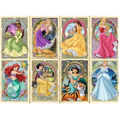 Ravensburger - Puzzle Princess of Art Nouveau - 1 000 piese