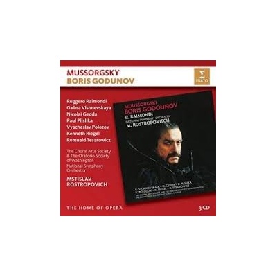 ROSTROPOVICH/RAIMONDI/VISHNEVSKAYA/ - MUSSORGSKY - BORIS GODUNOV CD