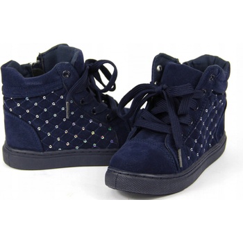 Kotníkové boty přechodné boty 24/15cm tmavě modrá