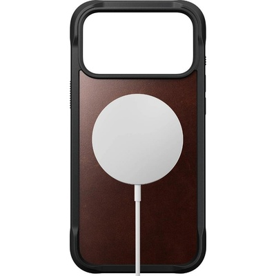 Nomad Rugged Leather Case (Horween) MagSafe kožený kryt iPhone 17 Pro Max Rustic Brown