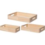 4LIVING Комплект от 3 бр. дървени табли / подноси (TB-4Living-641368)