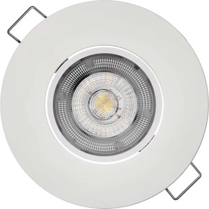 EMOS LED прожектор Exclusive бял кръгъл 5W неутрално бял 71522 (1540115570)