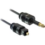 Delock Кабел Toslink стандартен мъжки Toslink мини 3, 5 мм мъжки 2 м 82876 (82876)