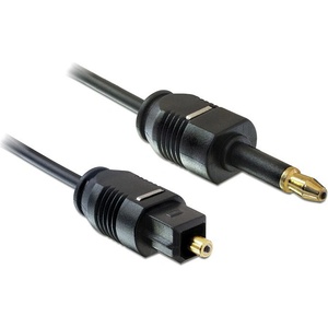 Delock Кабел Toslink стандартен мъжки Toslink мини 3, 5 мм мъжки 2 м 82876 (82876)