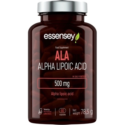 Essensey ALA | Alpha Lipoic Acid 500 mg [90 капсули]