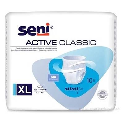 Seni Active Classic XL absorpčné navliekacie 10 ks