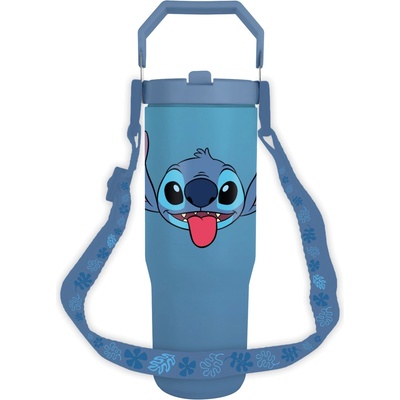 Character 30Oz Pitcher Water Bottle With Strap - Lilo & Stitch