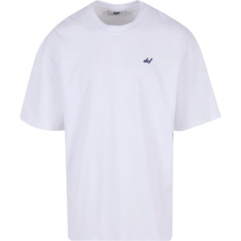 DEF pánské triko DFTS259 BRIGHT WHITE