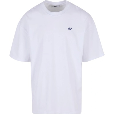 DEF pánské triko DFTS259 BRIGHT WHITE