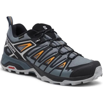 Salomon X Ultra Pioneer Gtx pánská trekingová obuv Goretex membrána šedá