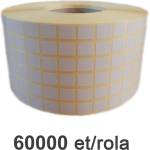 ZINTA Самозалепващи SGP етикети ZINTA 13х15 mm, 60 000 eт. /ролка, правоъгълни, бели (13X15X60000-SGP-6R)