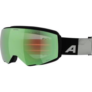 Alpina Ски маска Alpina Granby Q-Lite S2 Ski goggles - Black / Green Matt / Green - размер One Size (417-5455-0411)