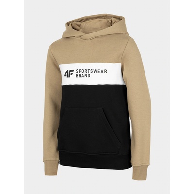 4F Detská mikina žltá