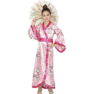 japonské kimono ružové