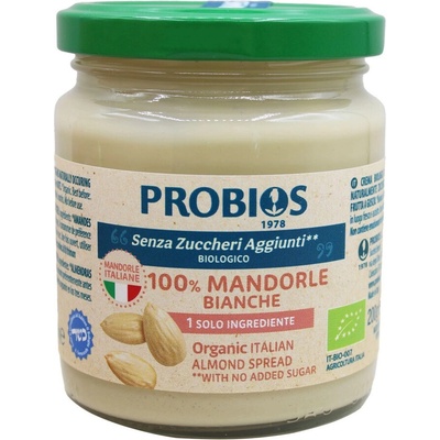 PROBIOS 100 % mandľový krém z bielych mandlí BIO 200 g