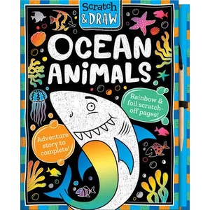 Scratch and Draw Ocean Animals | Barry Green (ISBN: 9781801051286)